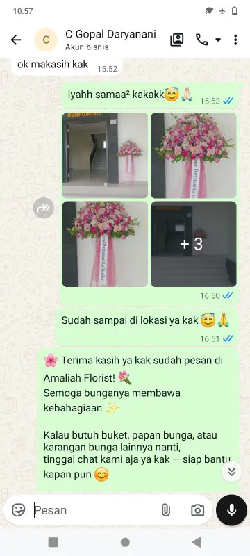 Pengiriman Karangan Bunga Megamendung